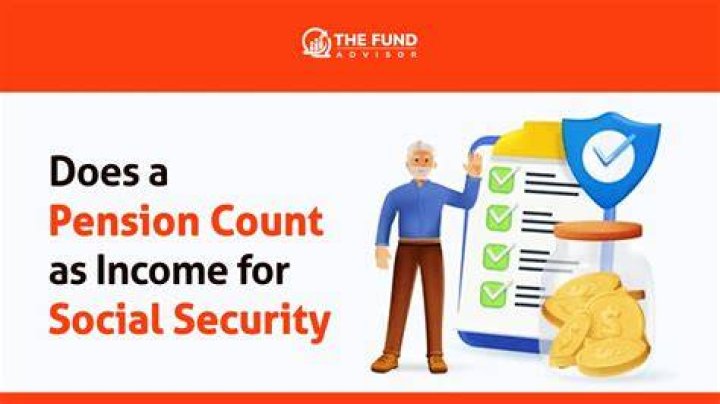 Does pension qualify as income?