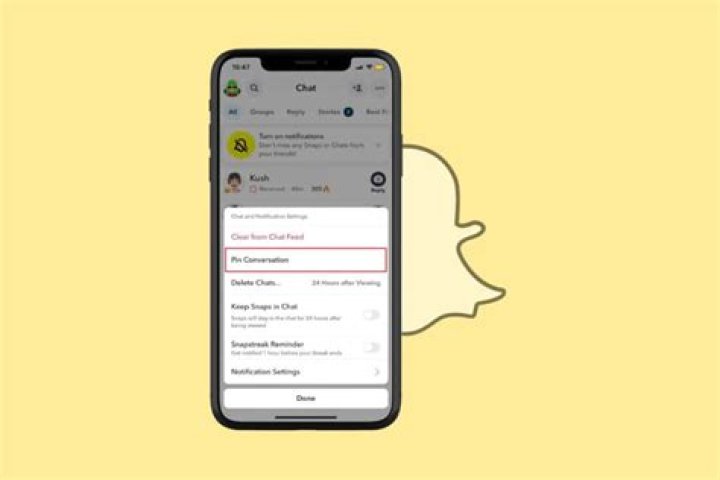 Does pinning someone on Snapchat notify them?