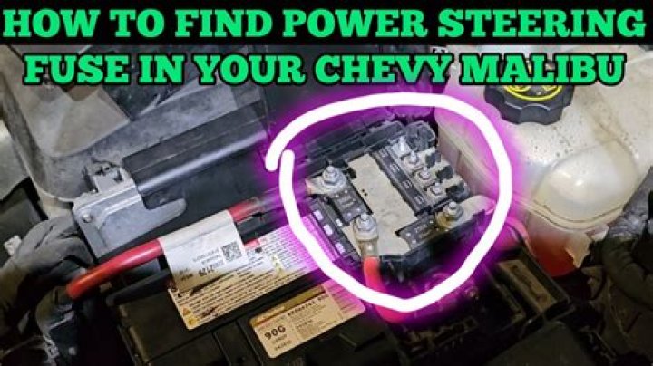 Does power steering have a fuse?