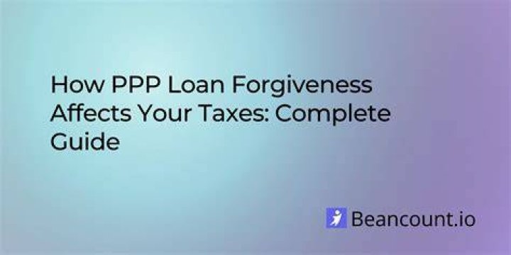 Does PPP loan forgiveness include federal taxes?