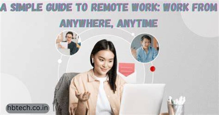 Does remote work mean work from anywhere?