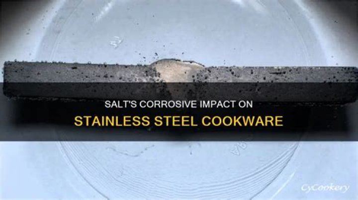 Does salt damage stainless steel?