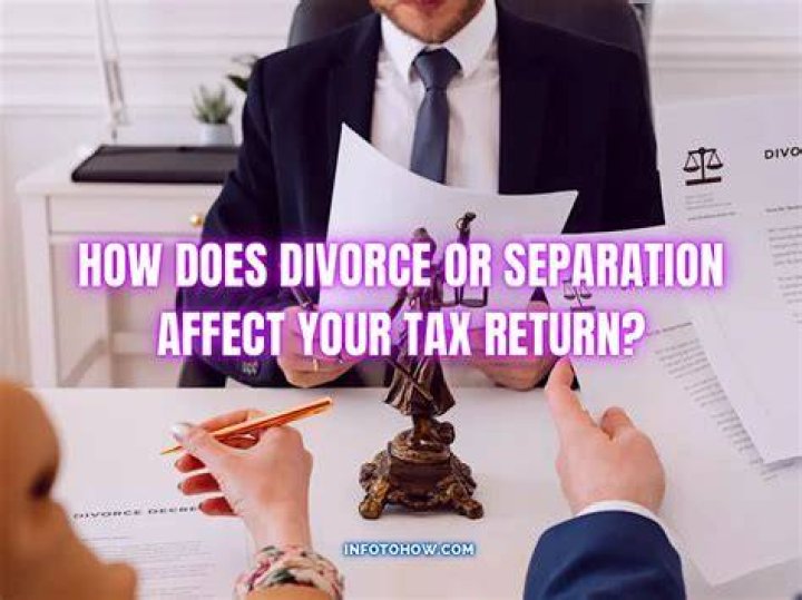 Does separation affect taxes?