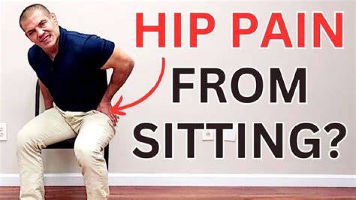 Does sitting too much cause hip pain?