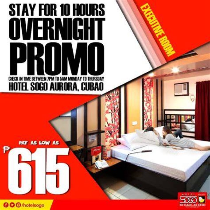 Does Sogo have 3 hours?