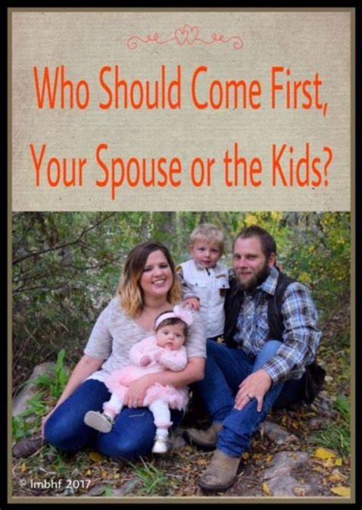 Does spouse or child come first?