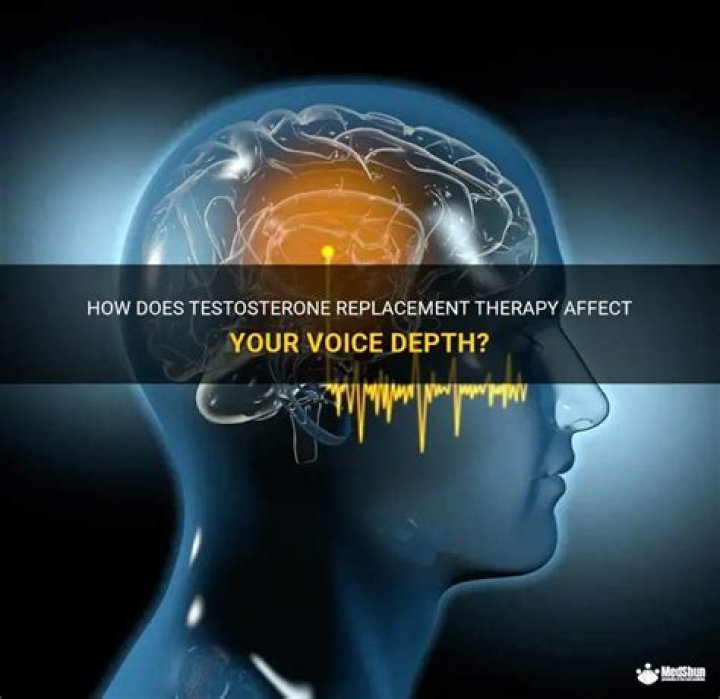 Does testosterone make voice deeper?