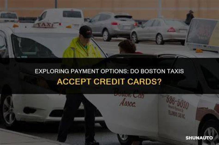 Does the Boston t take credit cards?