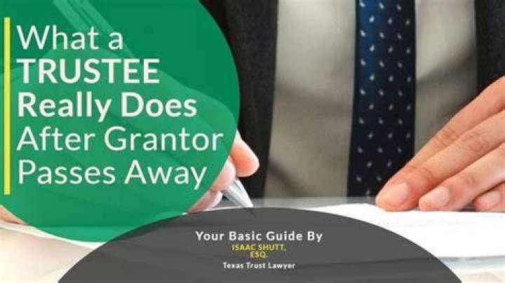 Does the successor trustee become the grantor?