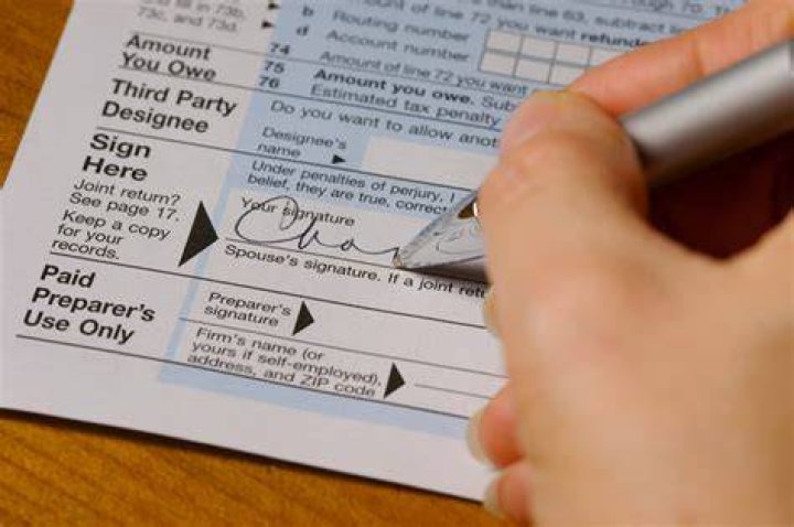 Does the tax preparer have to sign the return?