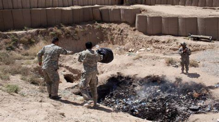 Does the US military still use burn pits?