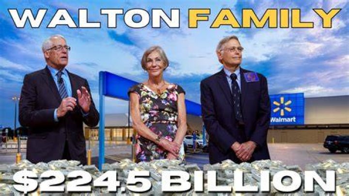 Does the Walton family still own Walmart?