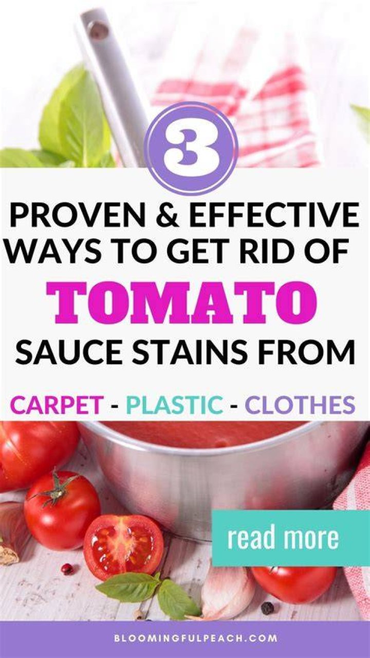 Does Tomato ketchup get rid of rust?