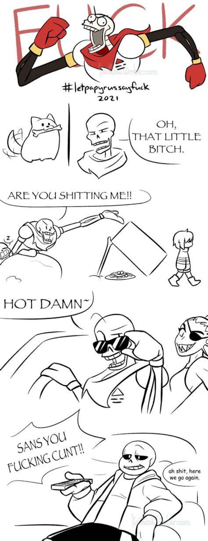 Does Undertale swear?