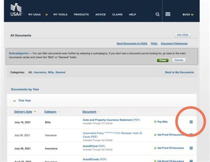 Does USAA have pension?
