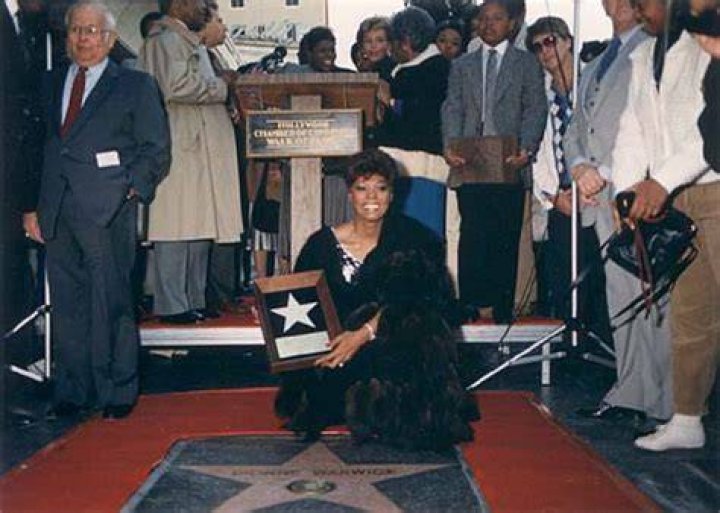 Does Whitney Houston have a star on the Walk of Fame?