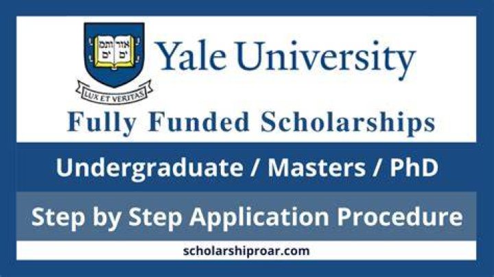 Does Yale University give full scholarships?