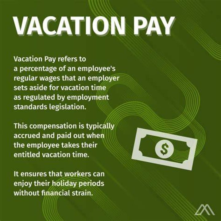 Does your company have to pay you for unused vacation?
