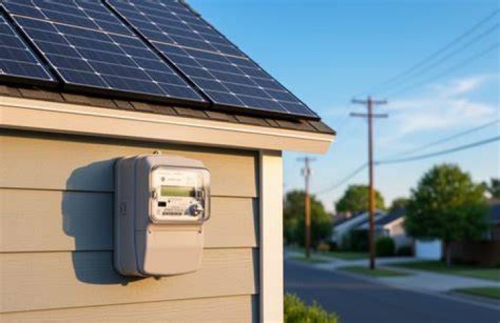 Does your meter go backwards with solar panels?
