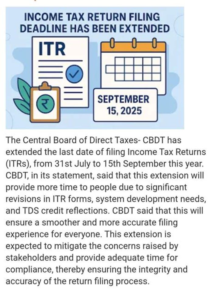 Has the date for filing taxes been delayed?