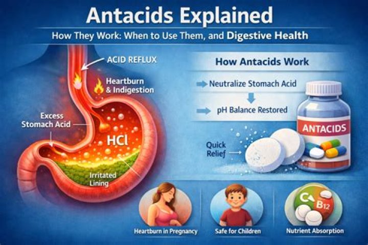 How are antacids made?