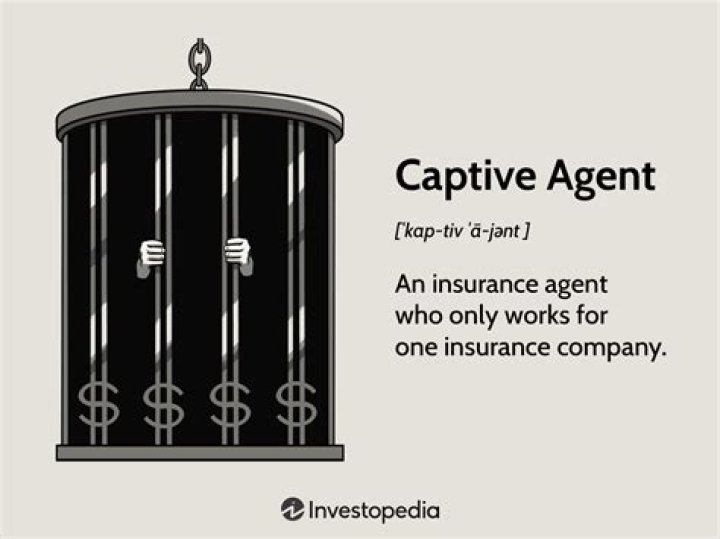 How are captive agents paid?