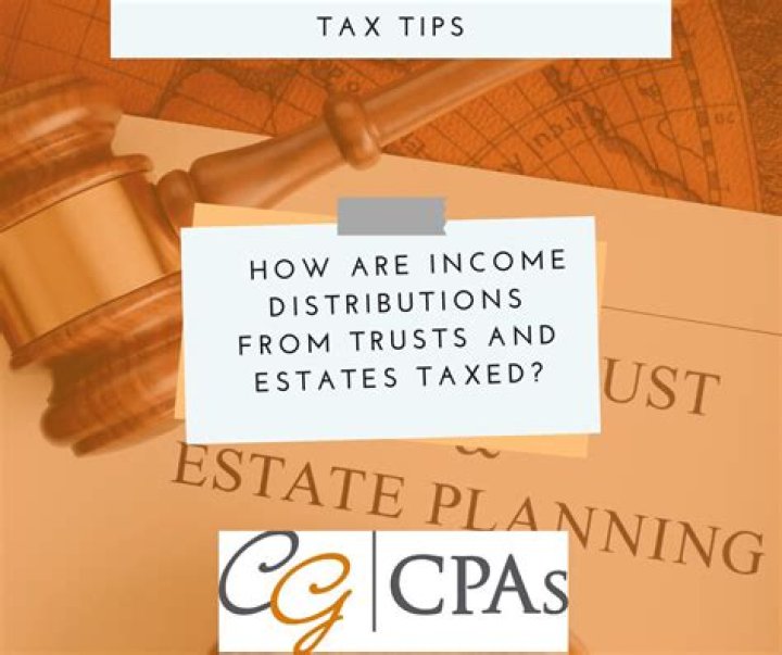 How are Estates and trusts taxed?