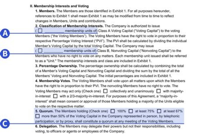 How are interests assigned to an LLC?