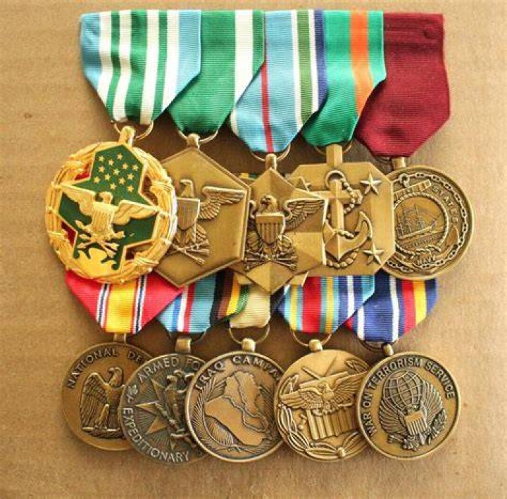 How are medals mounted?