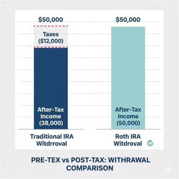 How are withdrawals from an IRA taxed?