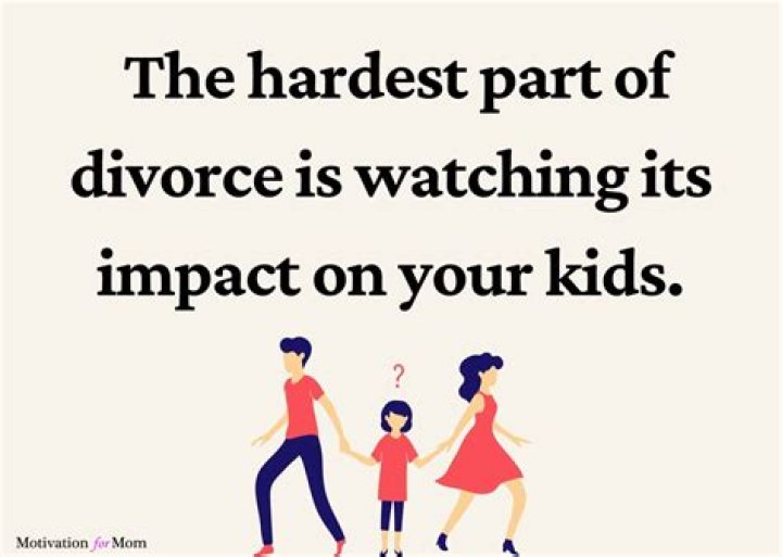 How bad is divorce for a child?