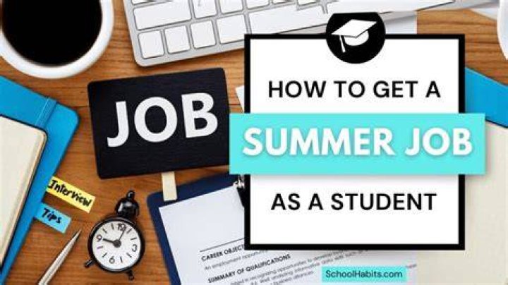 How can a college student get a summer job?