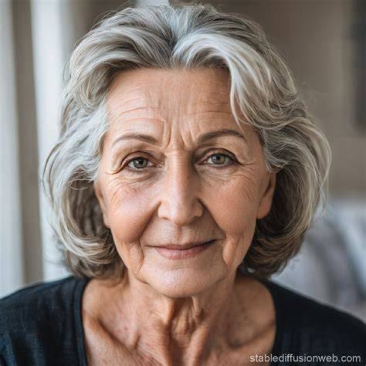 How can a older woman be attractive?