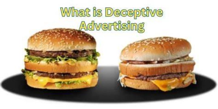 How can advertising be deceptive?