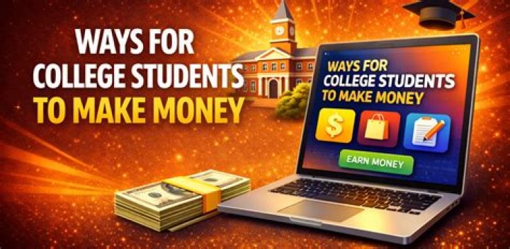 How can college students make money without working?