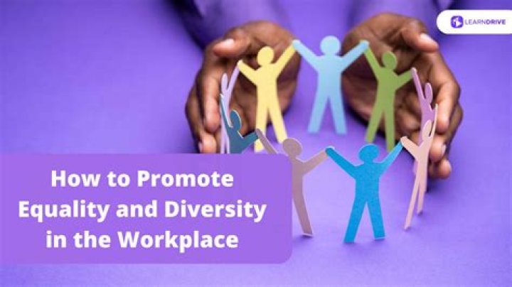 How can employees promote and maintain equality and diversity?