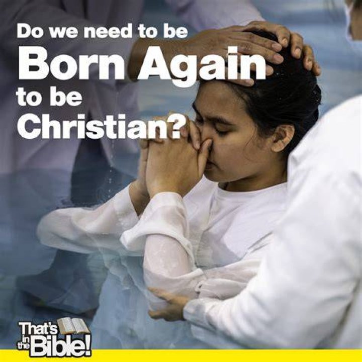 How can I be born again?