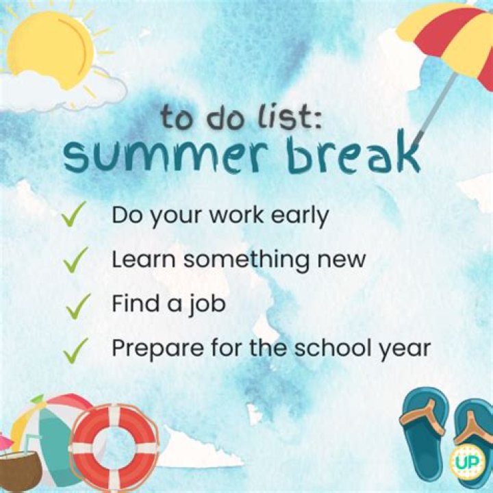 How can I be productive over summer break?