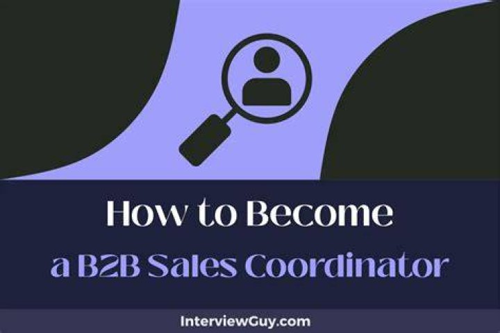 How can I become a good sales coordinator?