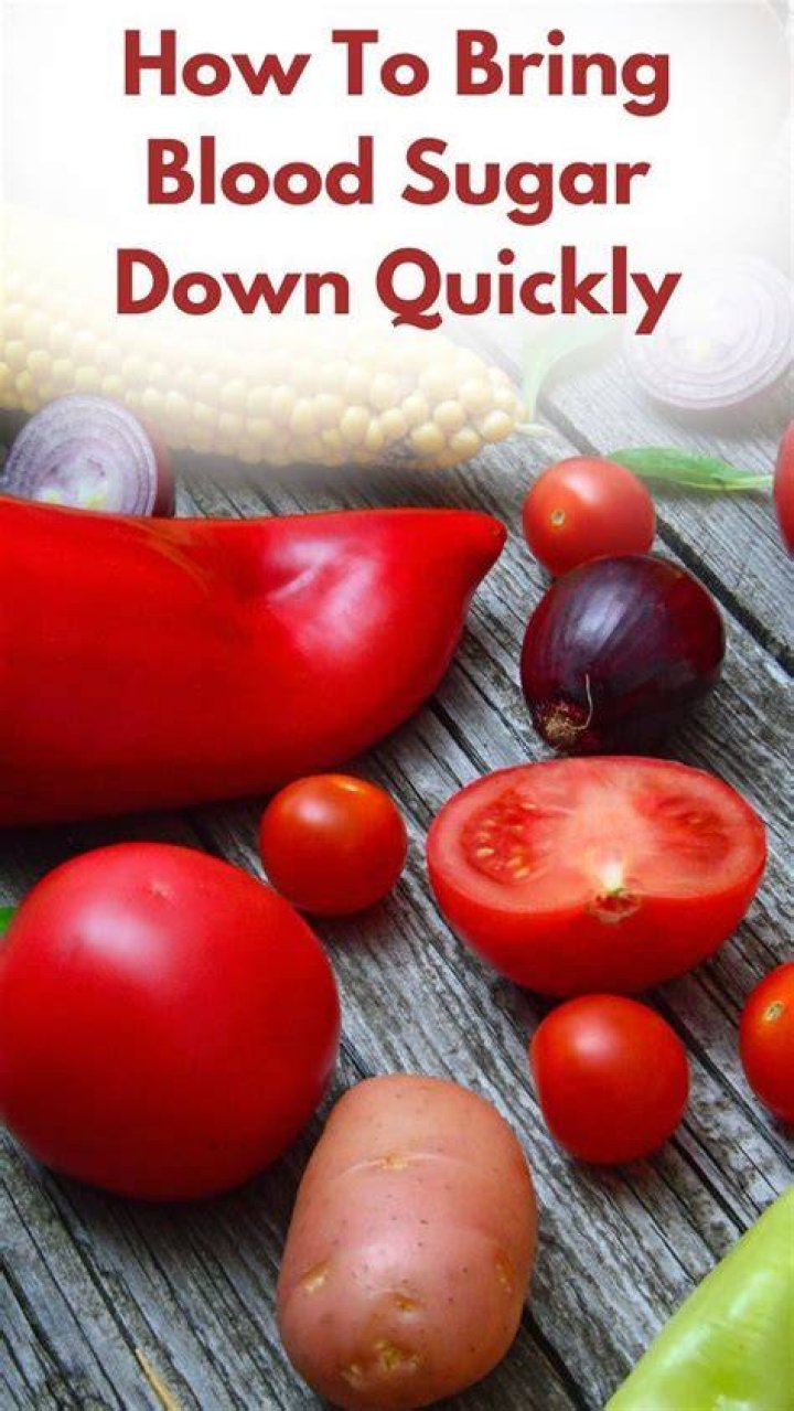 How can I bring my blood sugar down naturally?