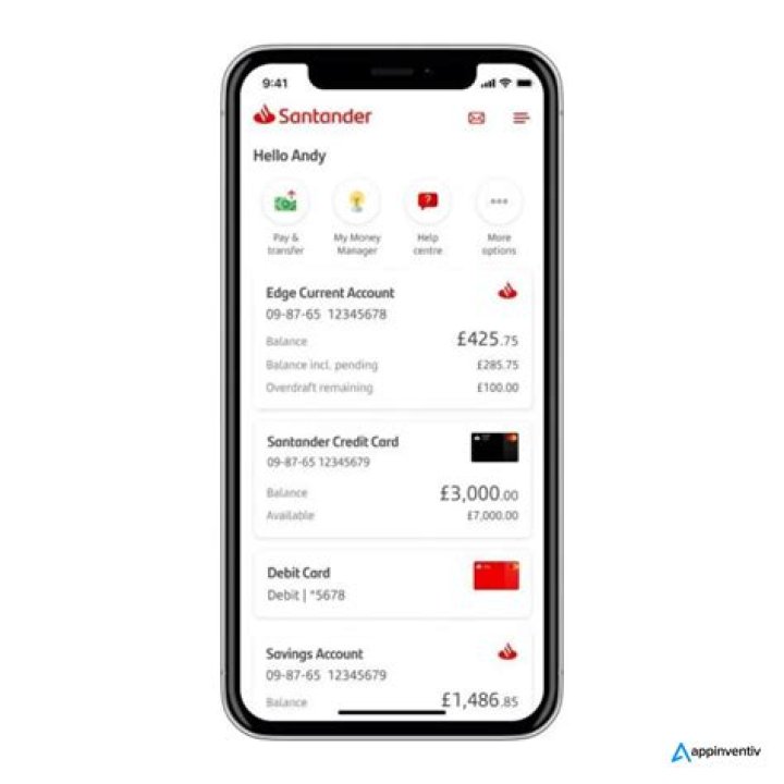 How can I check my Santander account?