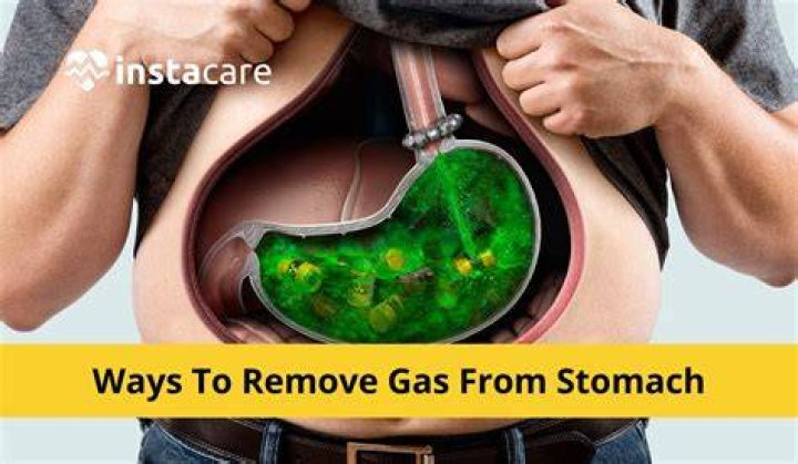 How can I get gas out of my stomach?