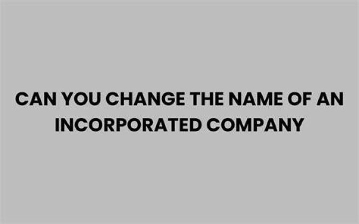 How can I get incorporated company?