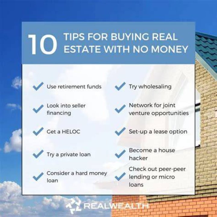 How can I get into real estate with no income?