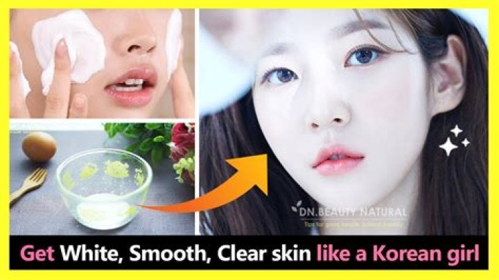 How can I get Korean white skin naturally?