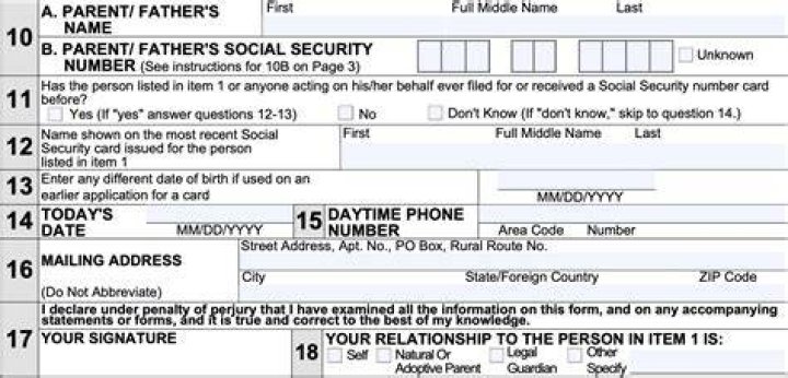 How can I get my son Social Security number?