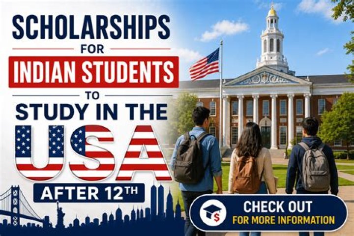 How can I get scholarship in USA after 12th?