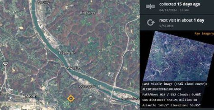 How can I get up to date satellite images?