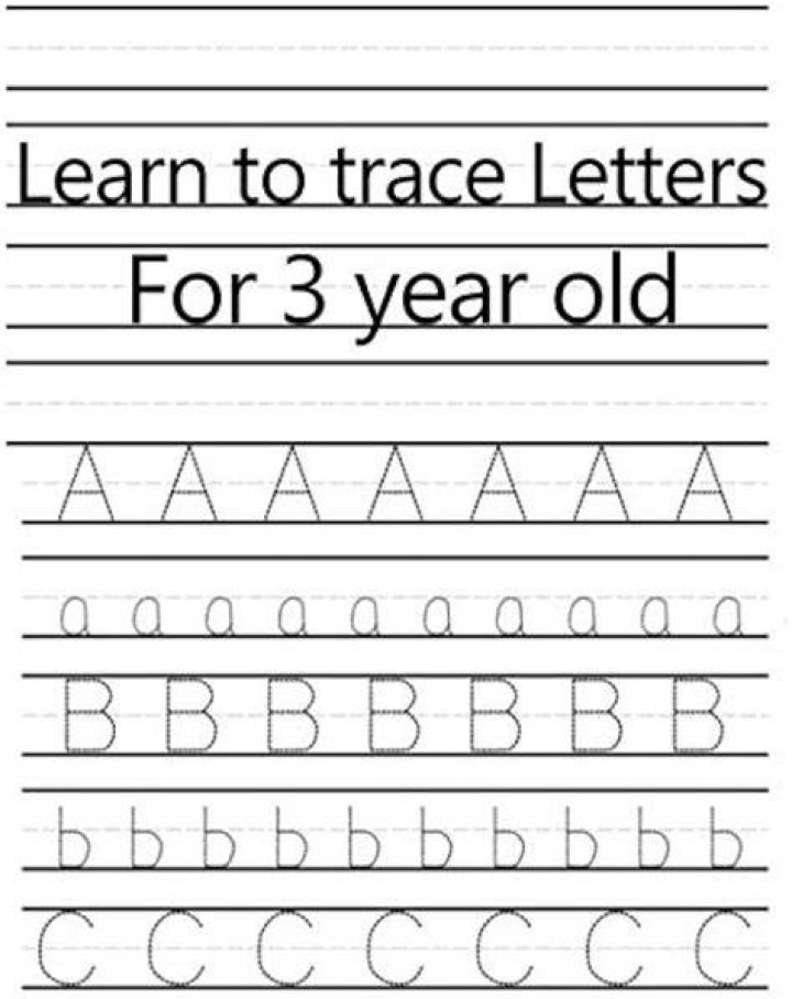 How can I improve my 3 year olds writing skills?