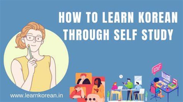How can I learn Korean self study?